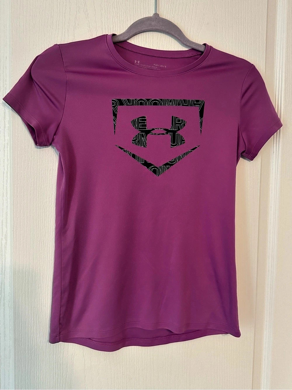 Under Armour Softball T-Shirt Purple Large